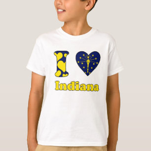Camiseta Eu amo Indiana