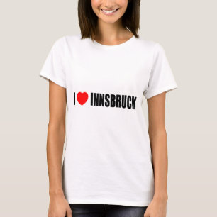 Camiseta Eu amo Innsbruck