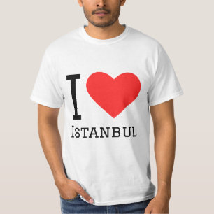 Camiseta Eu amo Istambul
