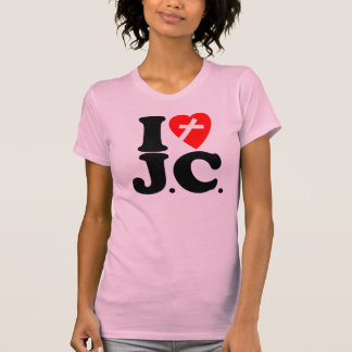 CAMISETA EU AMO J.C.