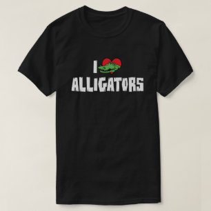 Camiseta Eu Amo Jacarés Coração