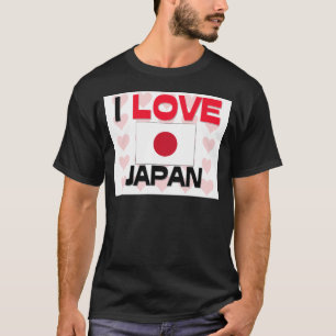 Camiseta Eu amo Japão