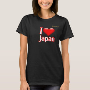 Camiseta Eu Amo Japão