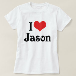 Camiseta Eu Amo Jason