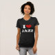 Camiseta Eu Amo Jazz (Frente Completa)