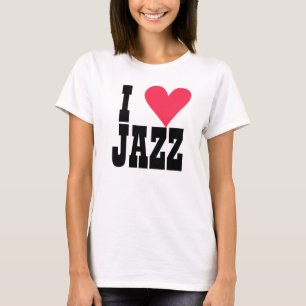 Camiseta Eu amo Jazz ou o que quer que seja