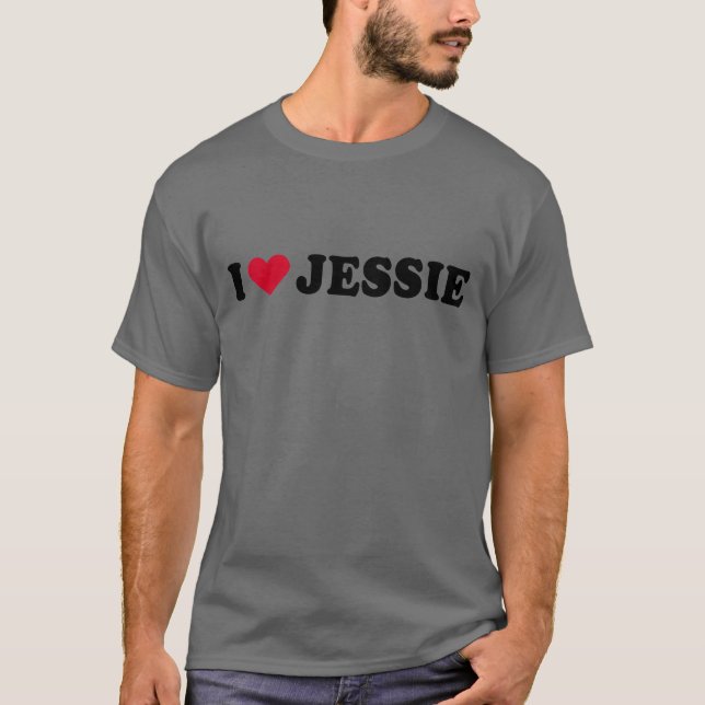 CAMISETA EU AMO JESSIE (Frente)