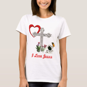 Camiseta Eu amo Jesus