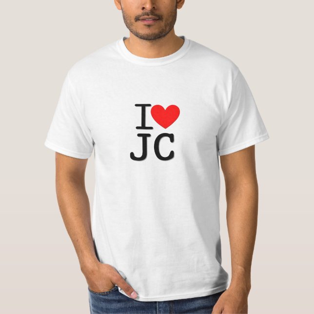Camiseta Eu amo Jesus (Frente)