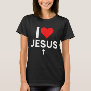 Camiseta Eu amo Jesus
