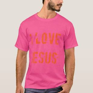 Camiseta Eu amo Jesus