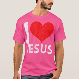 Camiseta Eu amo Jesus