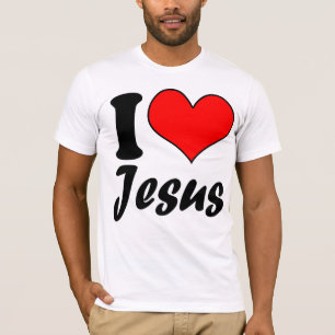 Camiseta Eu amo Jesus