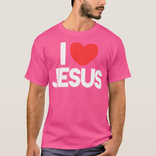 Camiseta Eu amo Jesus