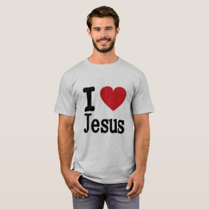 Camiseta Eu amo Jesus