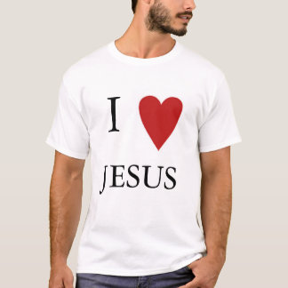 Camiseta Eu amo Jesus
