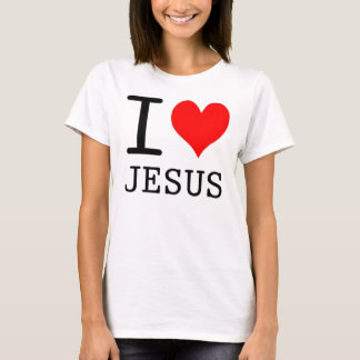 Camiseta eu amo jesus