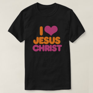 Camiseta Eu Amo Jesus Cristo