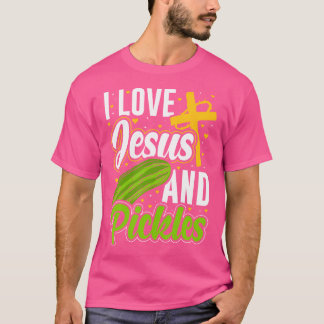 Camiseta Eu Amo Jesus E Pickles Christian Boys As Mulheres
