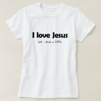 EU AMO JESUS, MAS EU BEBO UM POUCO