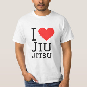 Camiseta Eu amo Jiu Jitsu