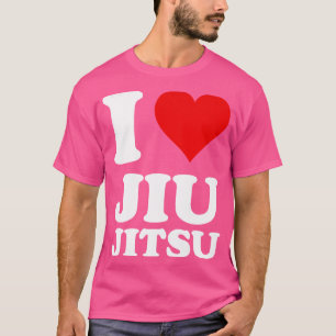 Camiseta Eu Amo Jiu Jitsu