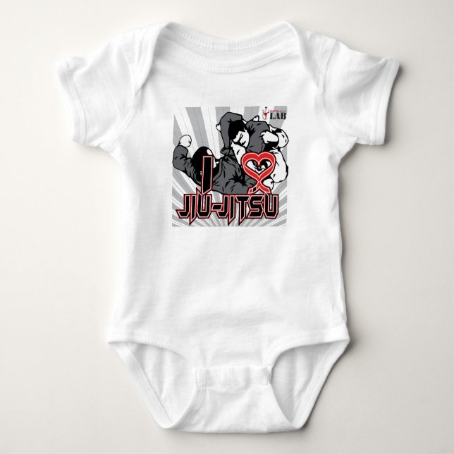 Camiseta Eu amo Jiu-Jitsu (Frente)