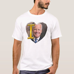 Camiseta Eu Amo Joe Biden -