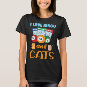 Camiseta Eu Amo Jogo Cardíaco De Bingo E Gancho