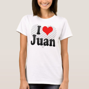 Camiseta Eu amo Juan