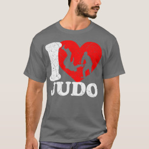 Camiseta Eu Amo Judo