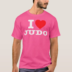 Camiseta Eu Amo Judo