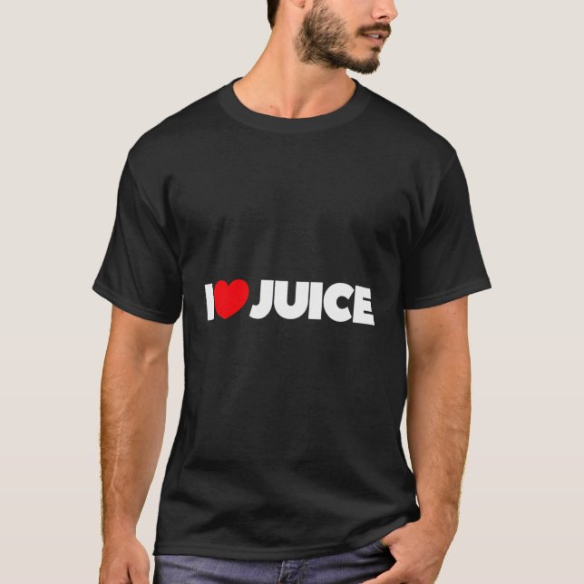 Camiseta Eu Amo Juice (Frente)