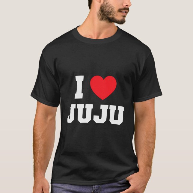 Camiseta Eu Amo Juju (Frente)