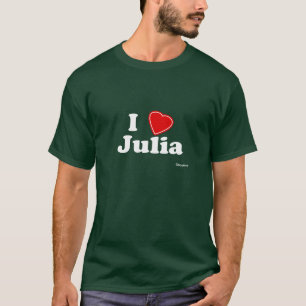 Camiseta Eu amo Julia