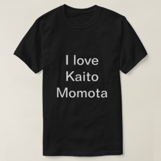 Camiseta Eu amo Kaito Momota - T do fã NDRV3