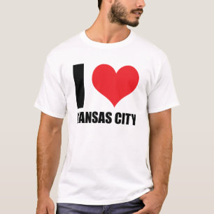 Camiseta Eu amo Kansas City