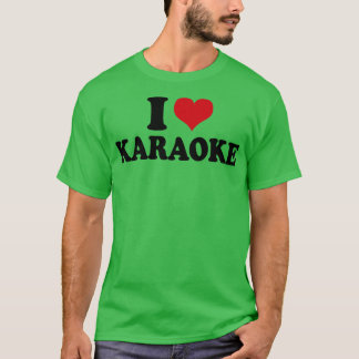 Camiseta Eu Amo Karaoke