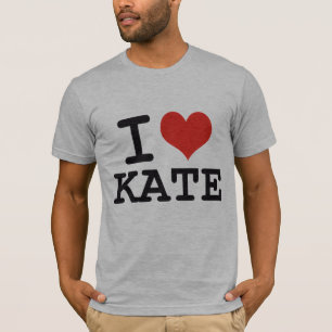 CAMISETA EU AMO KATE