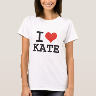 CAMISETA EU AMO KATE