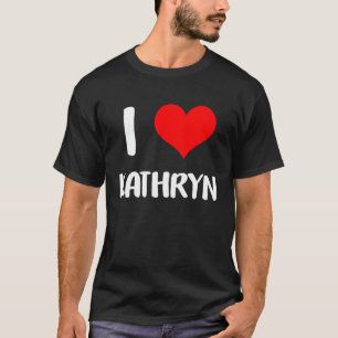 Camiseta Eu amo KATHRYN meu namorados, desculpe senhoras ca