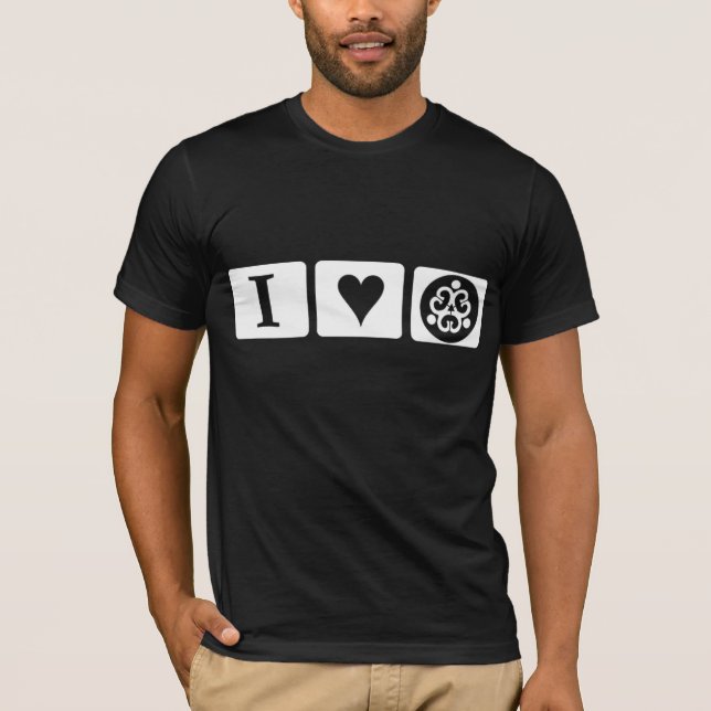 CAMISETA EU AMO KAZUNION (Frente)