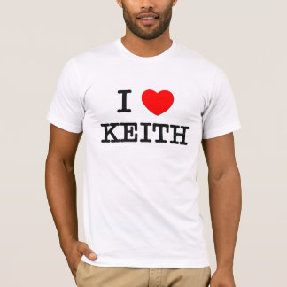 Camiseta Eu amo Keith