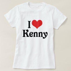 Camiseta Eu Amo Kenny