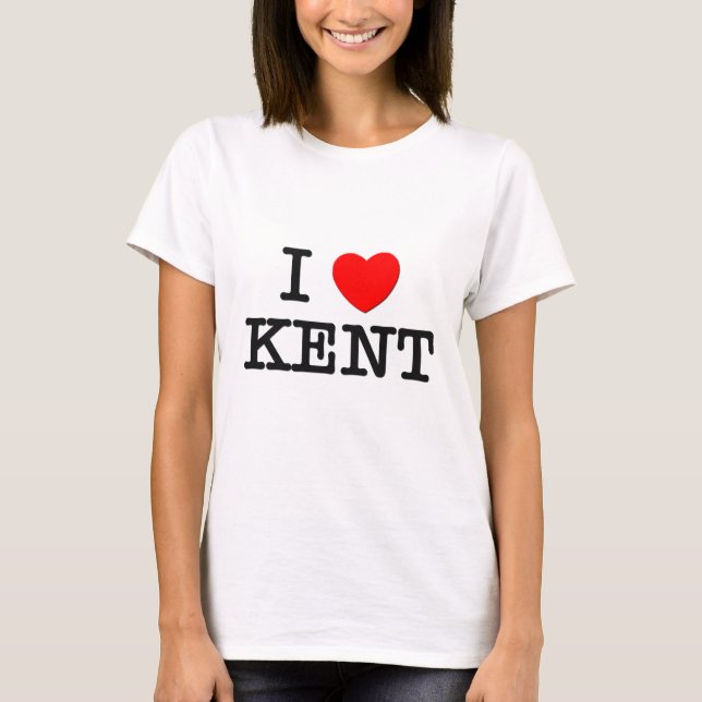 Camiseta Eu amo Kent (Frente)
