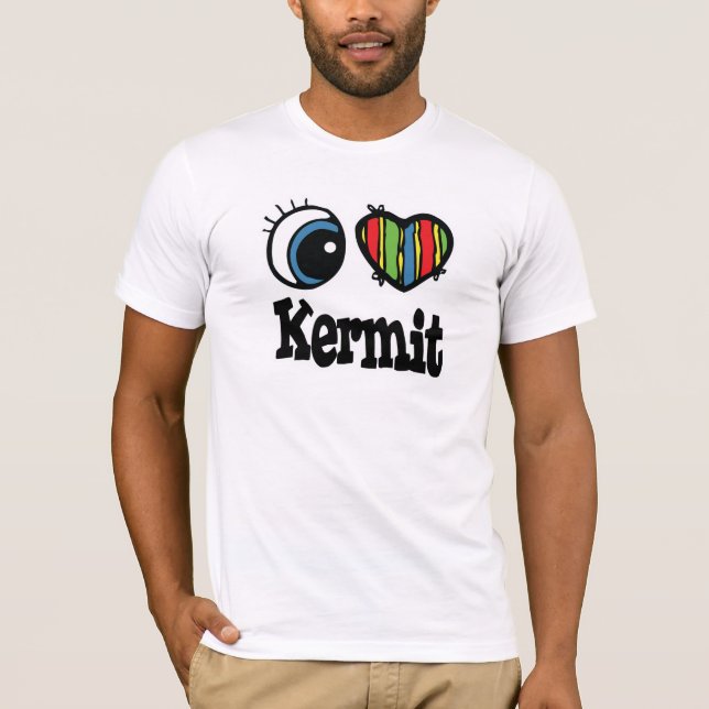 Camiseta Eu amo Kermit (Frente)