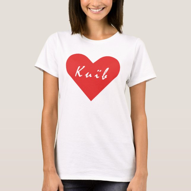 Camiseta Eu amo Kiev (Frente)