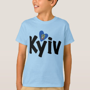 Camiseta Eu Amo Kiev, У к р а ї н а, Ucrânia