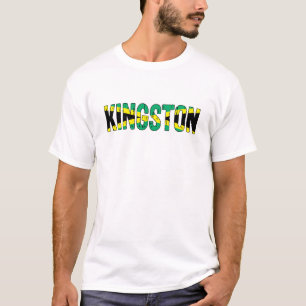 Camiseta Eu amo Kingston Jamaica