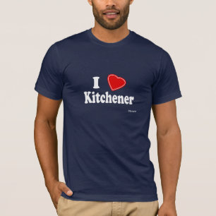 Camiseta Eu amo Kitchener